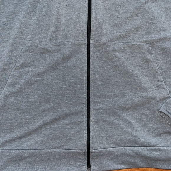 Nike men’s gray zip up hooded jacket Size XL - Picture 3 of 8